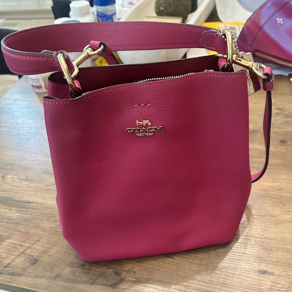 Coach Fuchsia Crossbody Bag